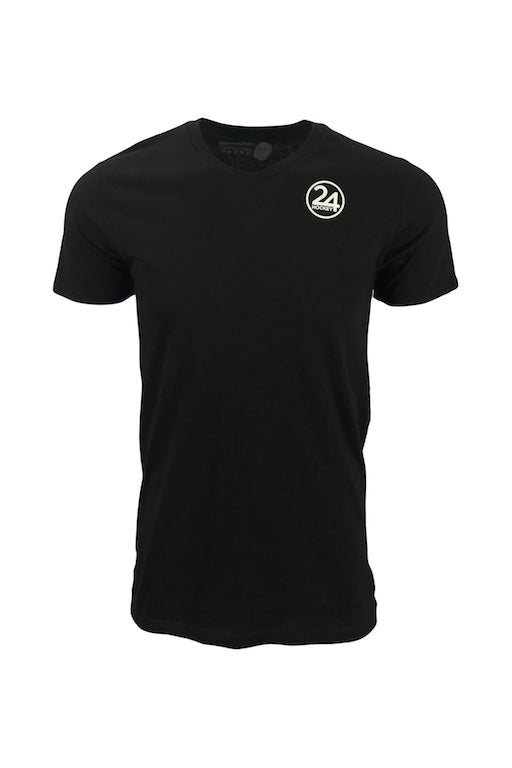 Men's 24 hockey black hockey apparel t-shirt