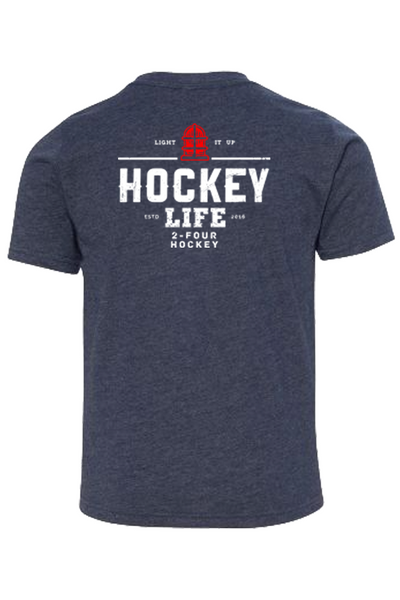 Hockey Apparel - 24 Hockey Youth Tee Light It Up