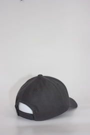 24 Hockey Curved Dark Grey Snapback Hat